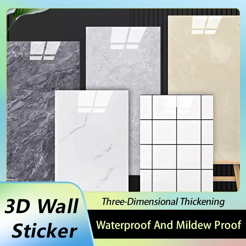 30cm*60cm Imitation Marble Til - Pvc Panel Background ulasan dan harga